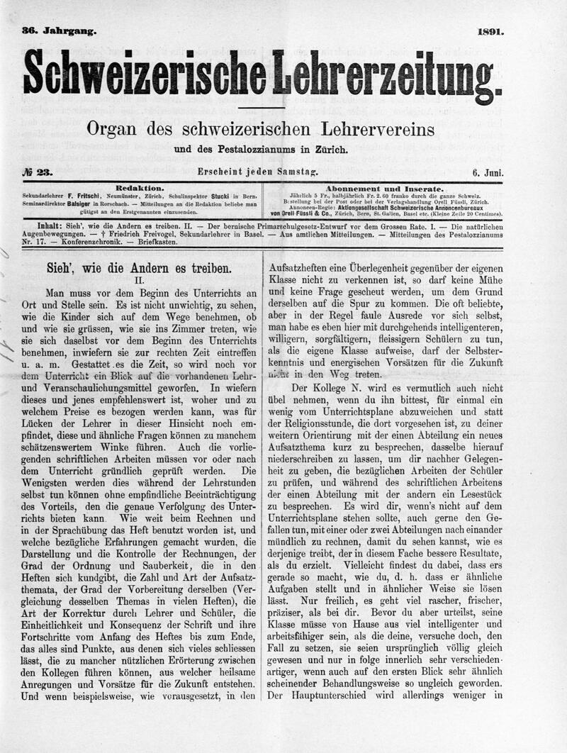 Buchumschlag - Heft 23