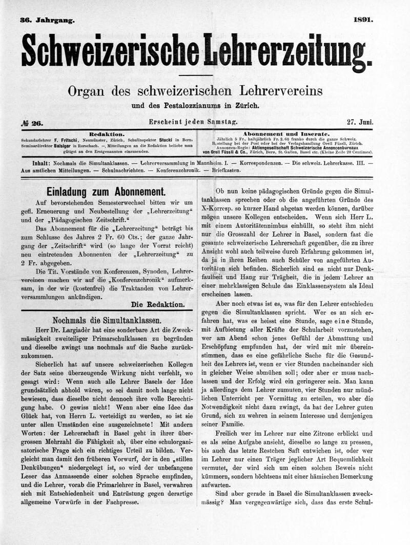 Buchumschlag - Heft 26