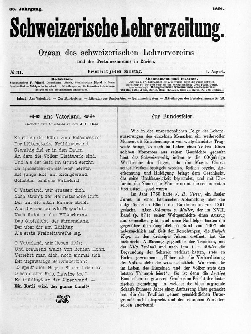 Buchumschlag - Heft 31