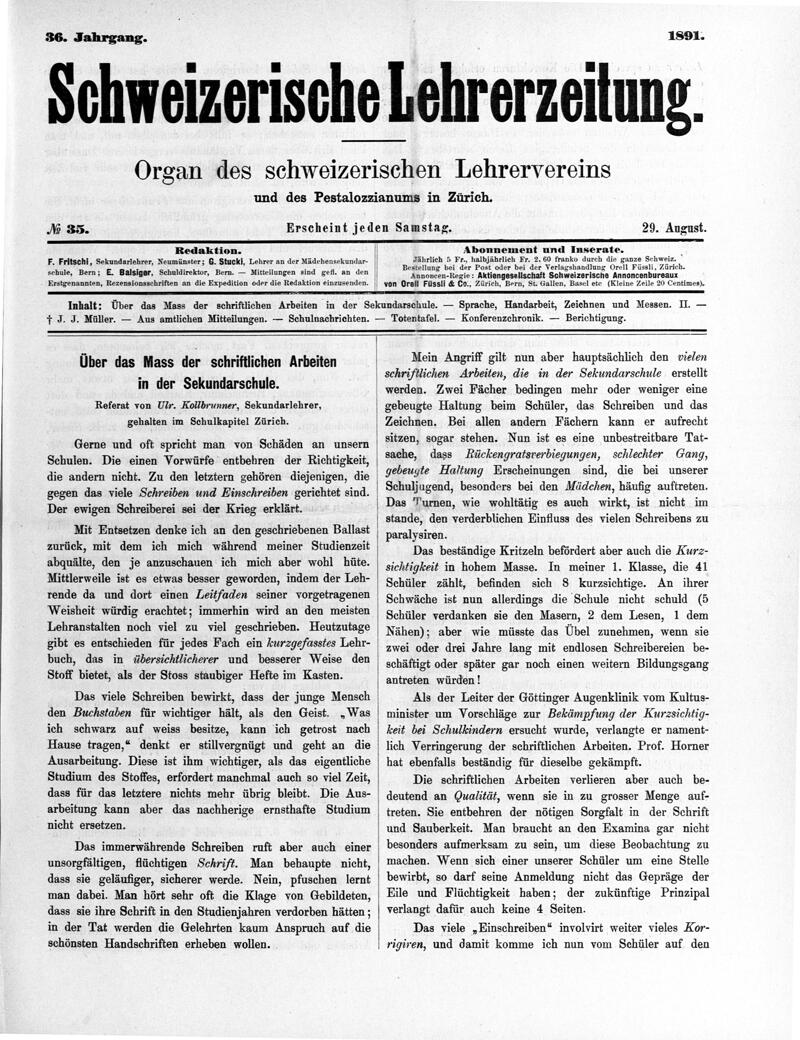 Buchumschlag - Heft 35