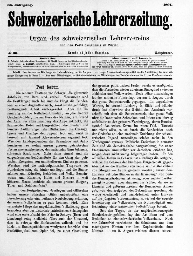 Buchumschlag - Heft 36