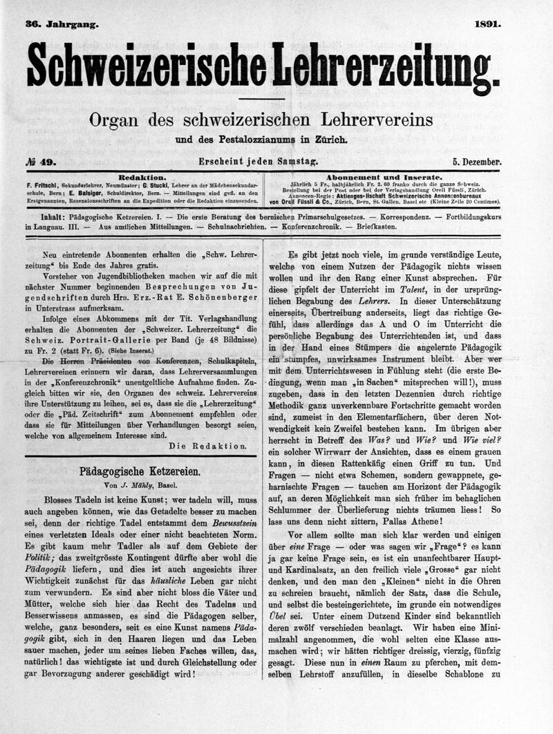 Buchumschlag - Heft 49