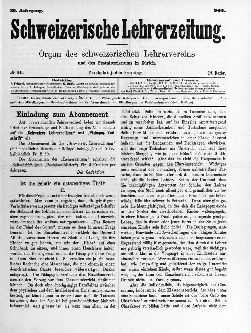 Buchumschlag - Heft 51