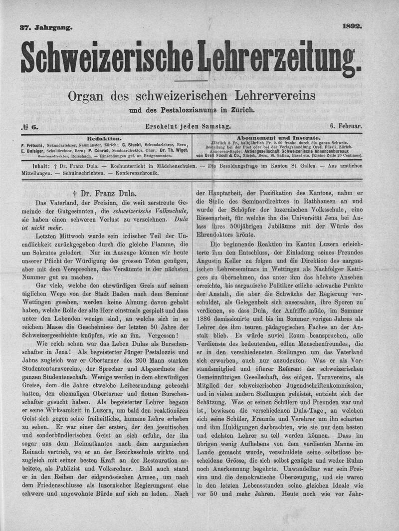 Buchumschlag - Heft 6