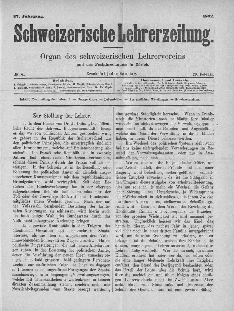 Buchumschlag - Heft 8