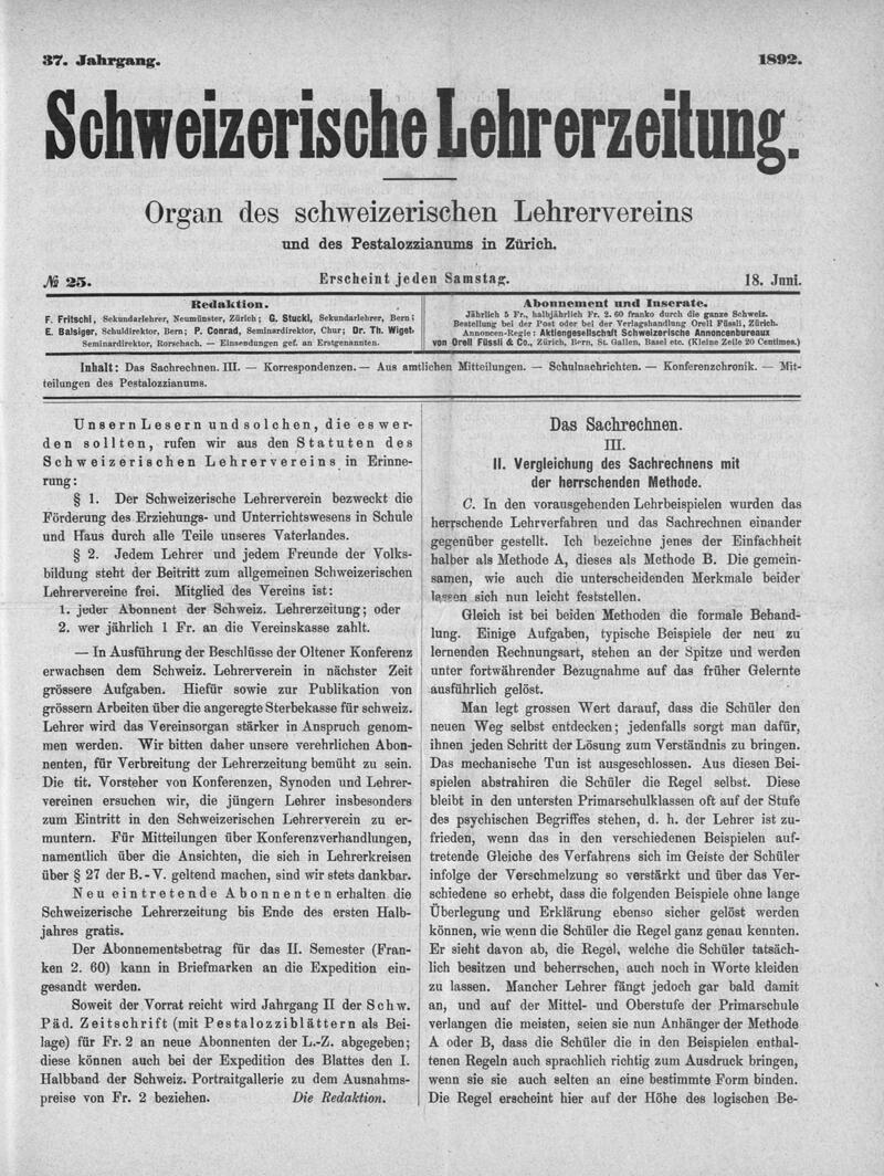 Buchumschlag - Heft 25