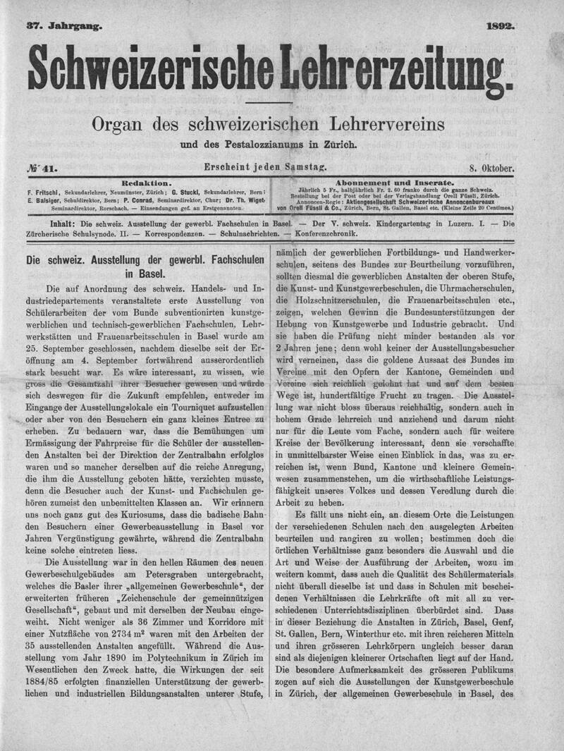 Buchumschlag - Heft 41