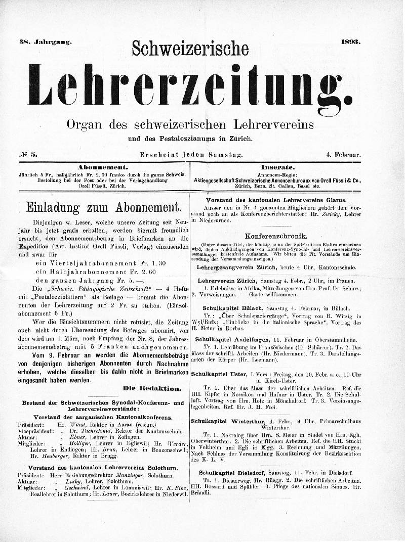 Buchumschlag - Heft 5