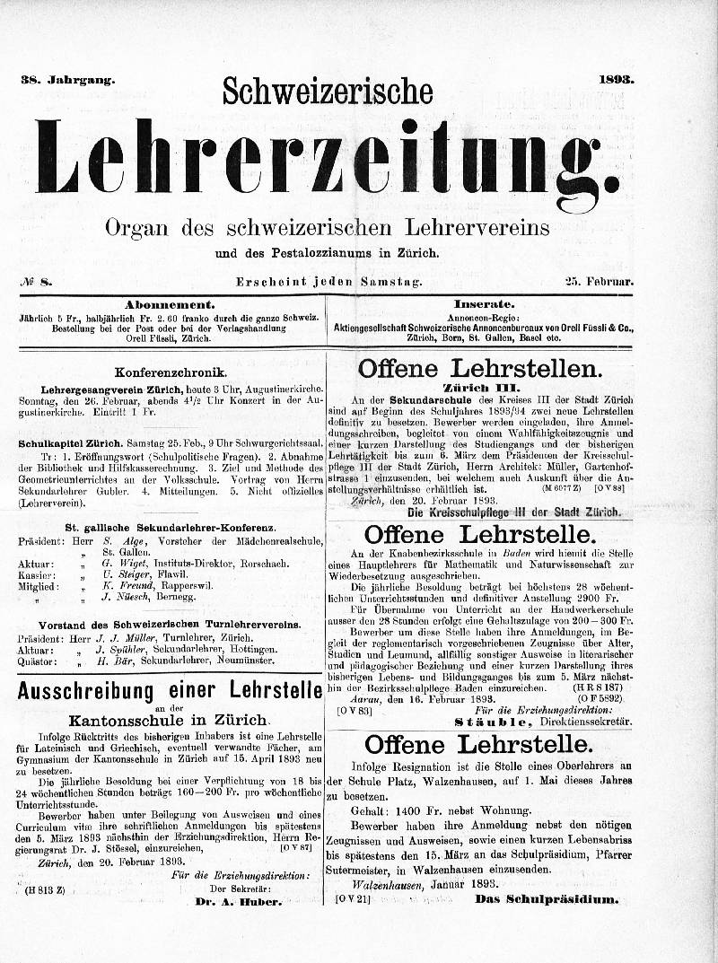 Buchumschlag - Heft 8