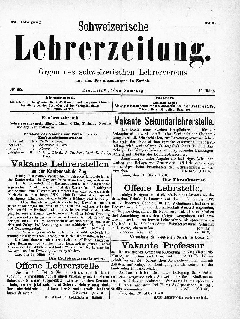 Buchumschlag - Heft 12