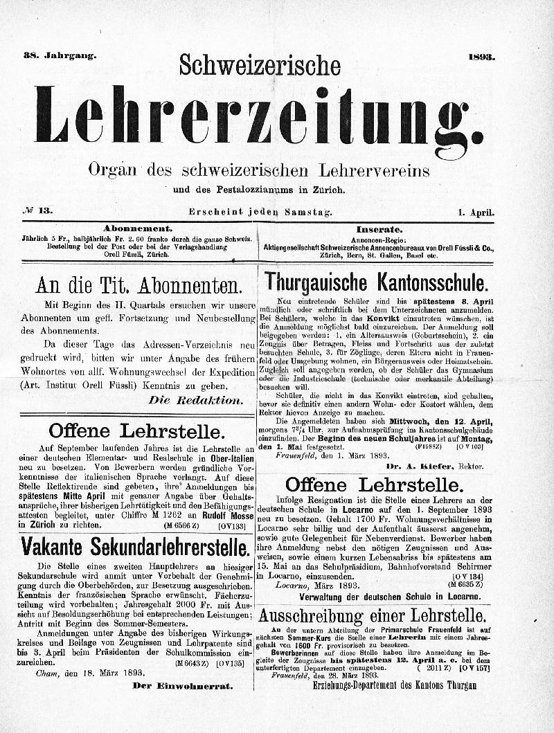 Buchumschlag - Heft 13