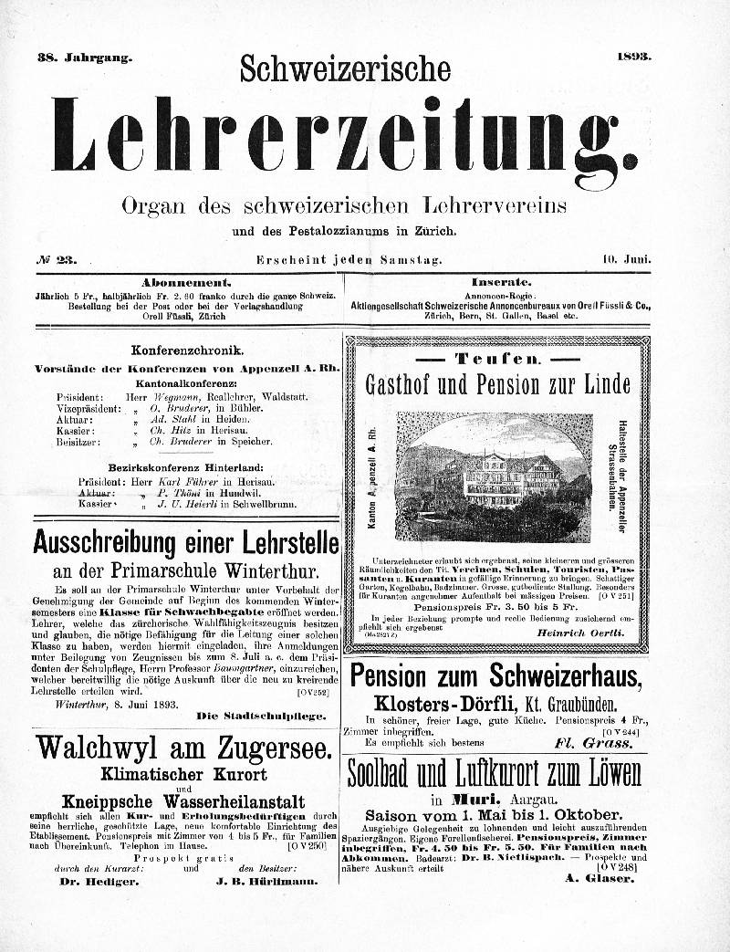 Buchumschlag - Heft 23