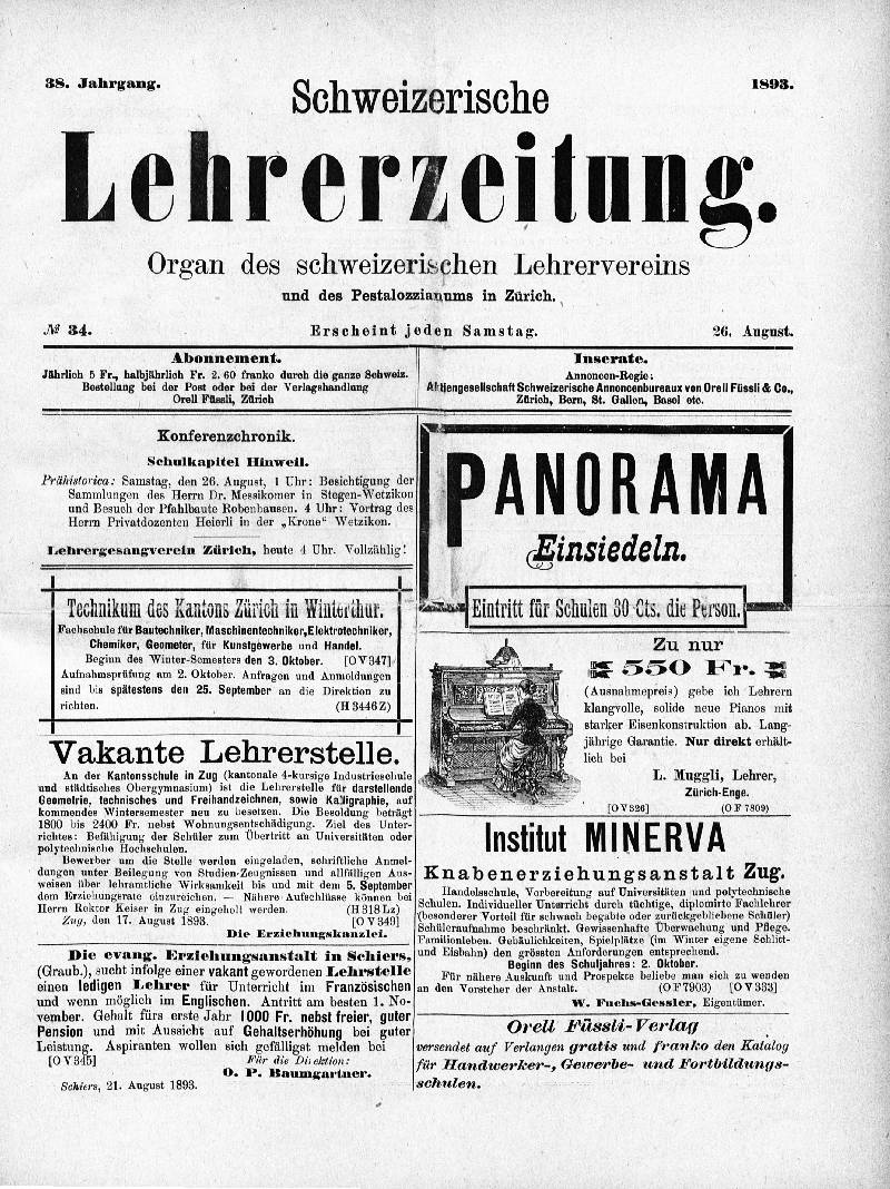 Buchumschlag - Heft 34