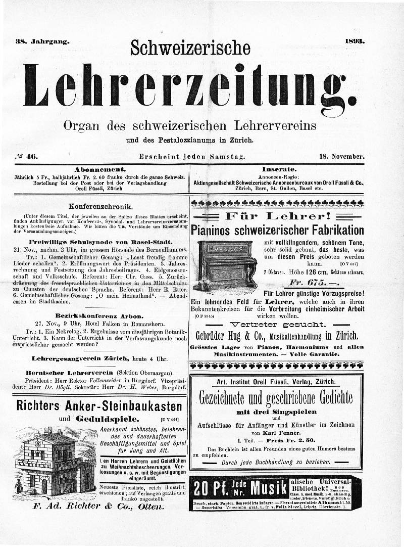 Buchumschlag - Heft 46