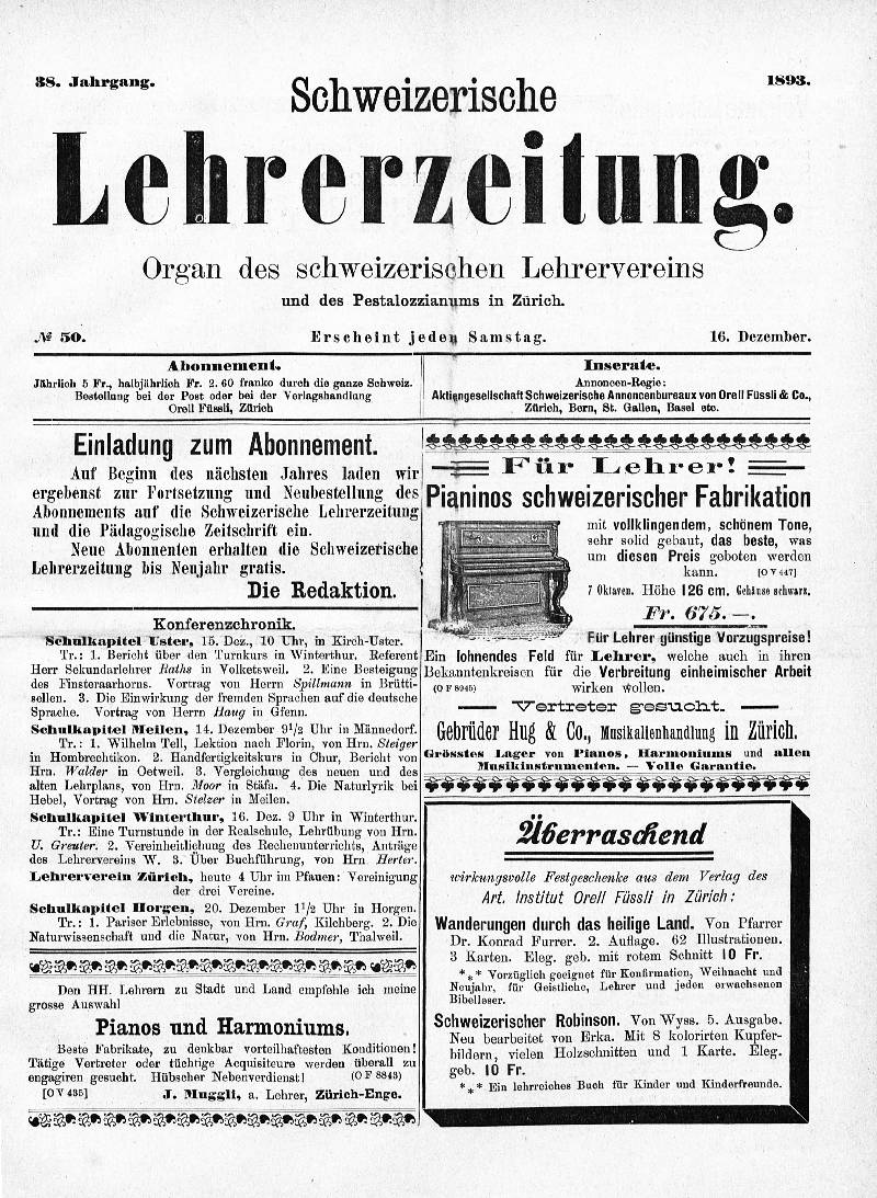 Buchumschlag - Heft 50