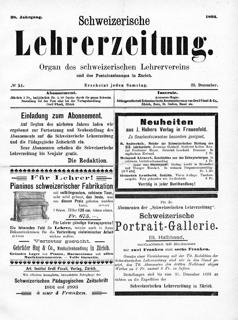 Buchumschlag - Heft 51