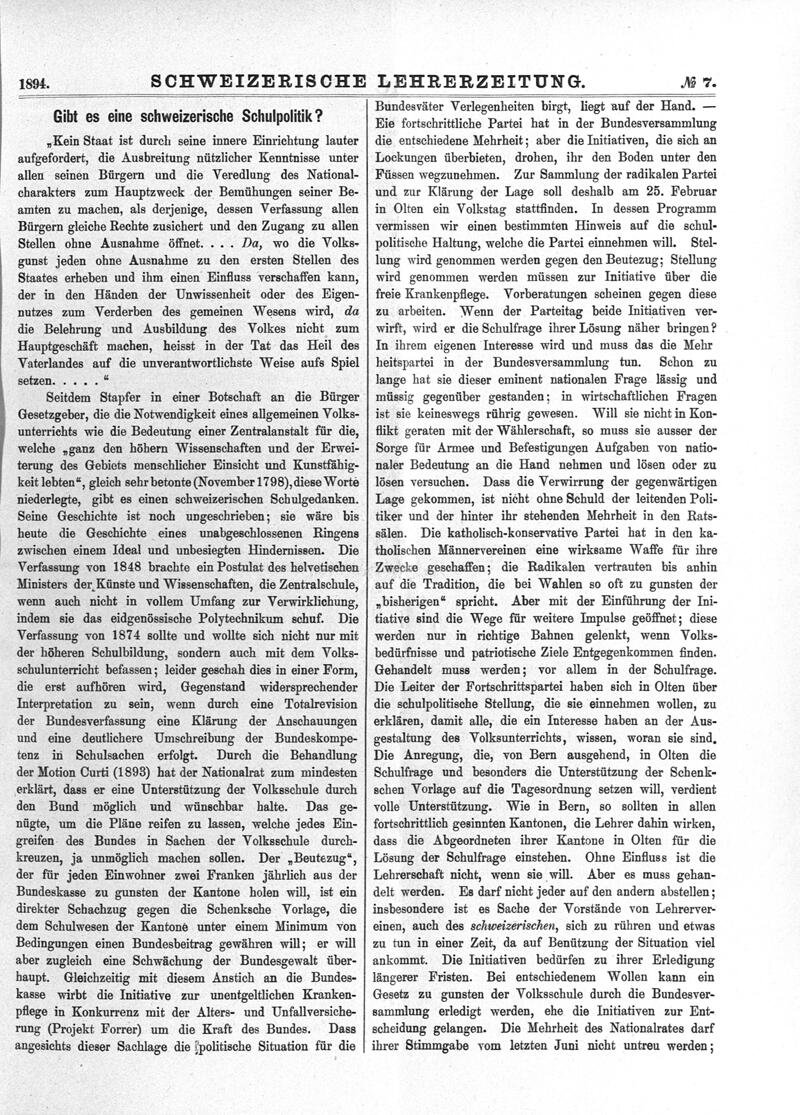 Buchumschlag - Heft 7