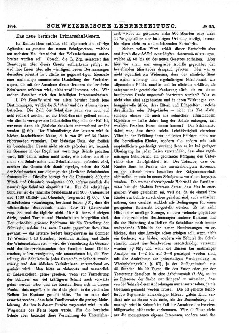 Buchumschlag - Heft 15