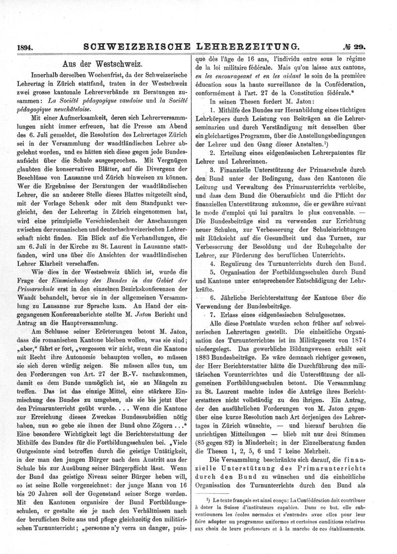 Buchumschlag - Heft 29