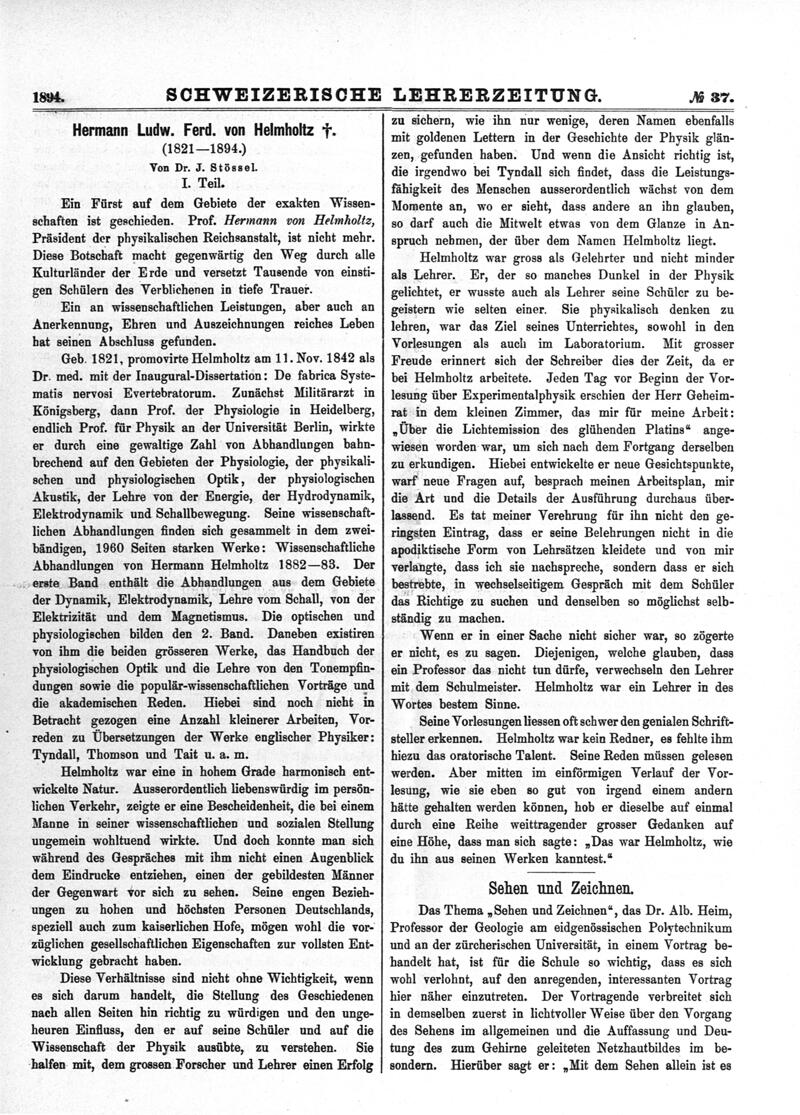 Buchumschlag - Heft 37