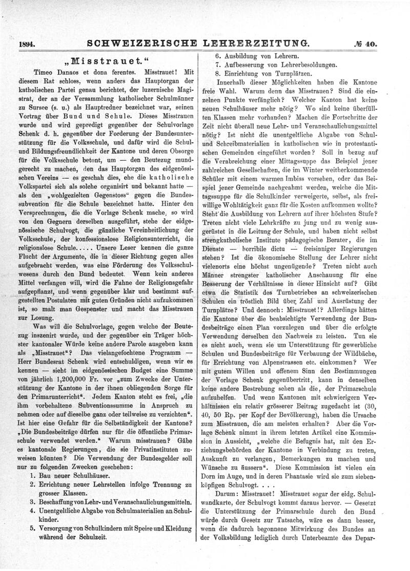 Buchumschlag - Heft 40