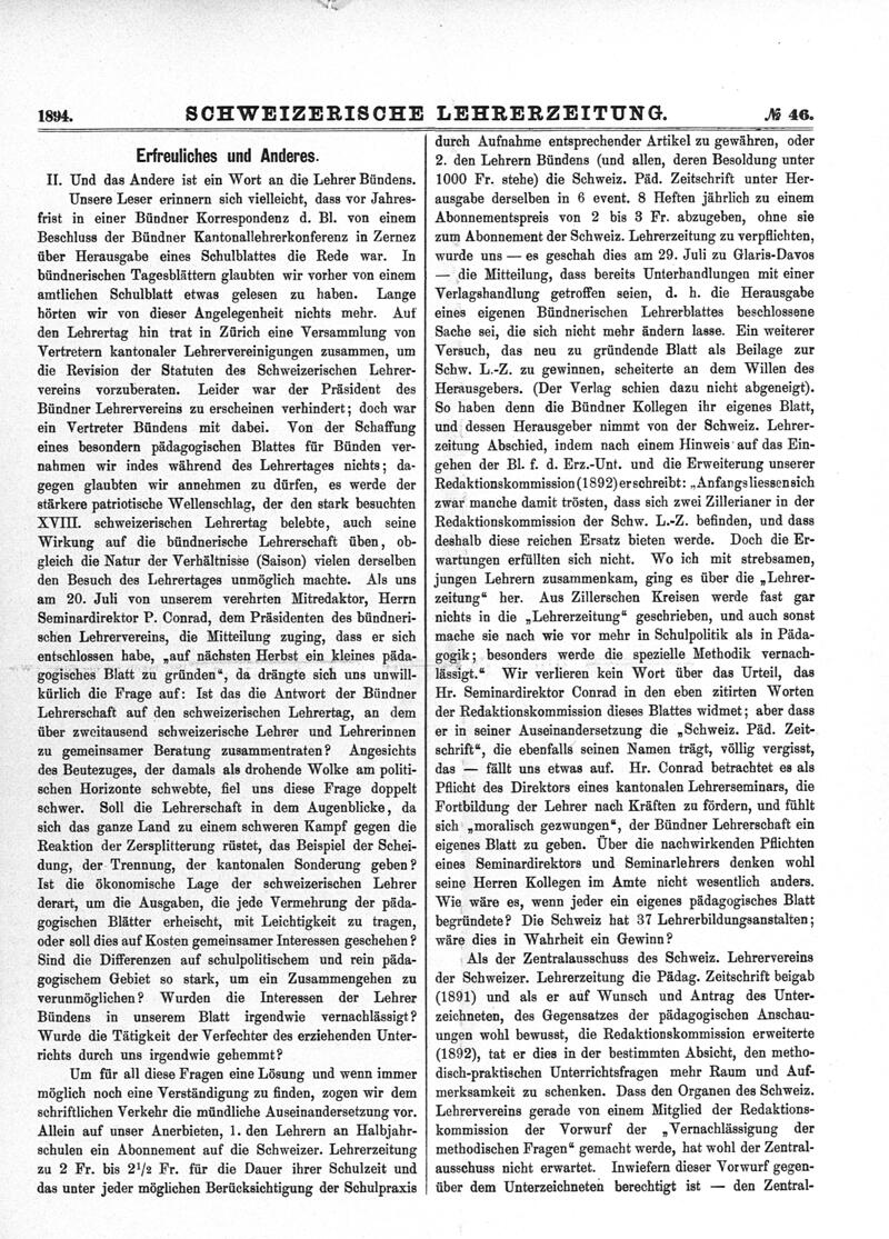 Buchumschlag - Heft 46