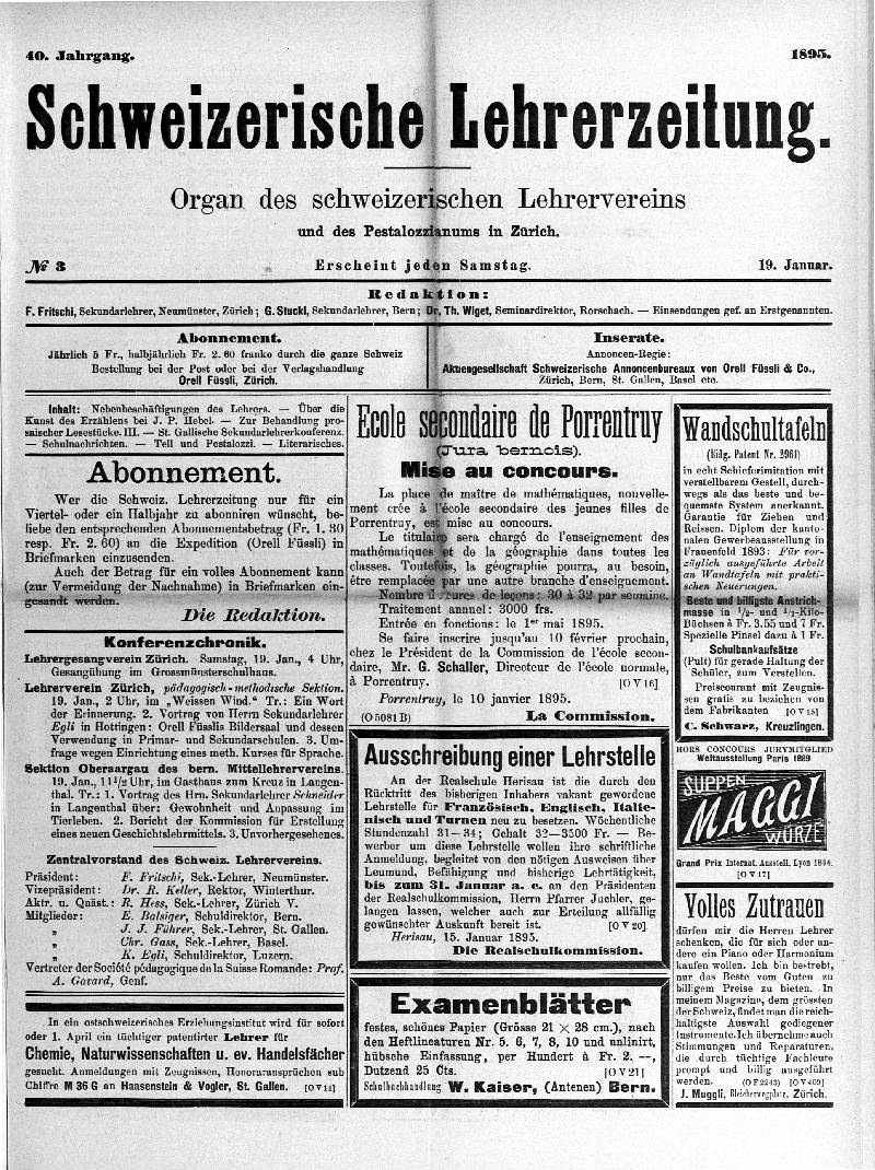 Buchumschlag - Heft 3