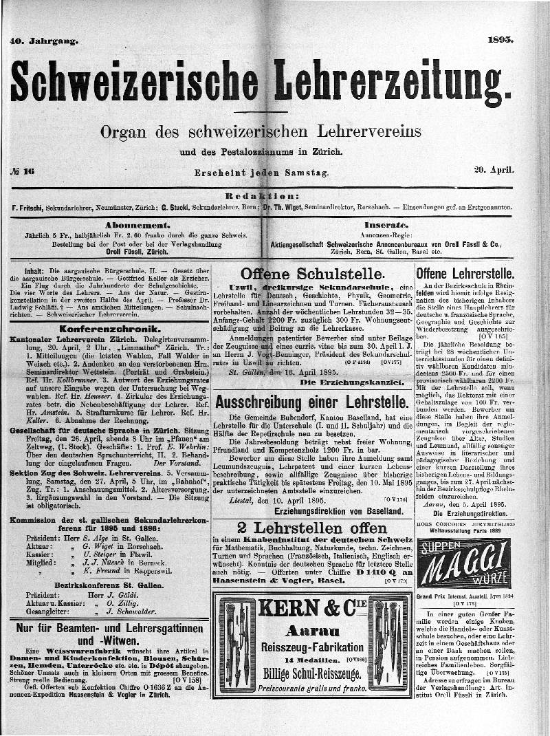 Buchumschlag - Heft 16