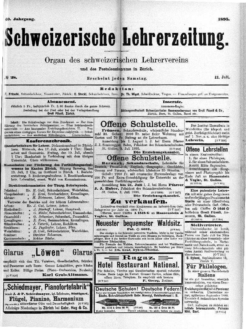 Buchumschlag - Heft 28