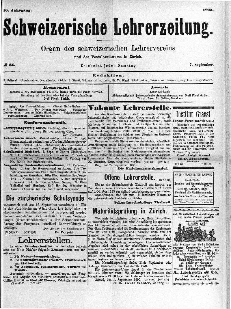 Buchumschlag - Heft 36