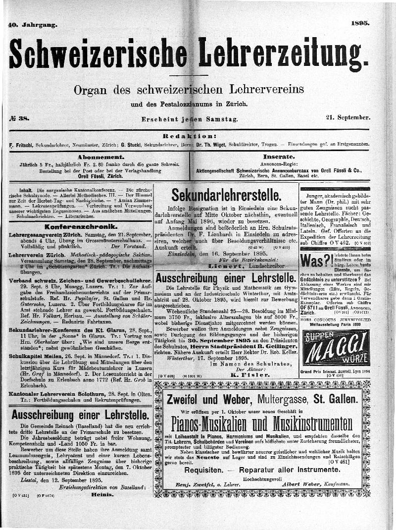 Buchumschlag - Heft 38