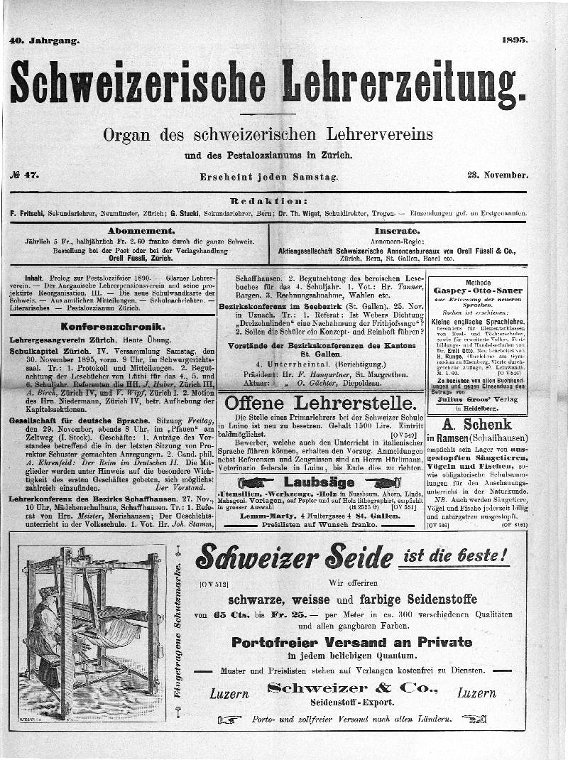 Buchumschlag - Heft 47