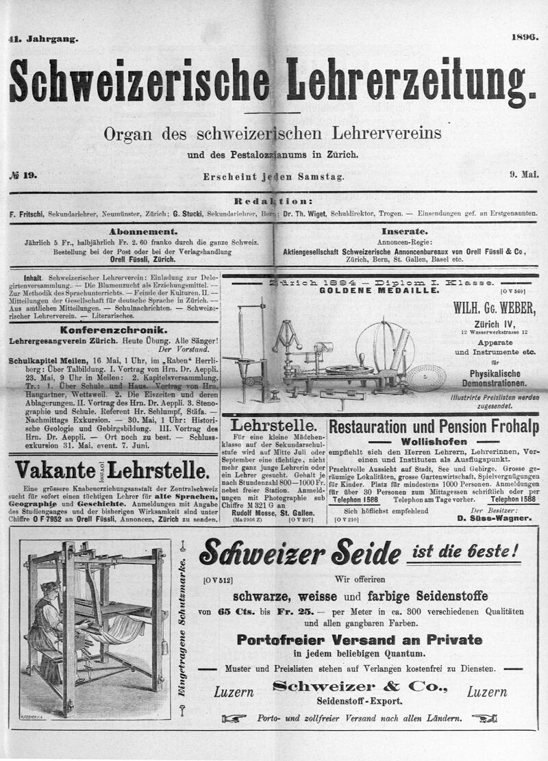 Buchumschlag - Heft 19