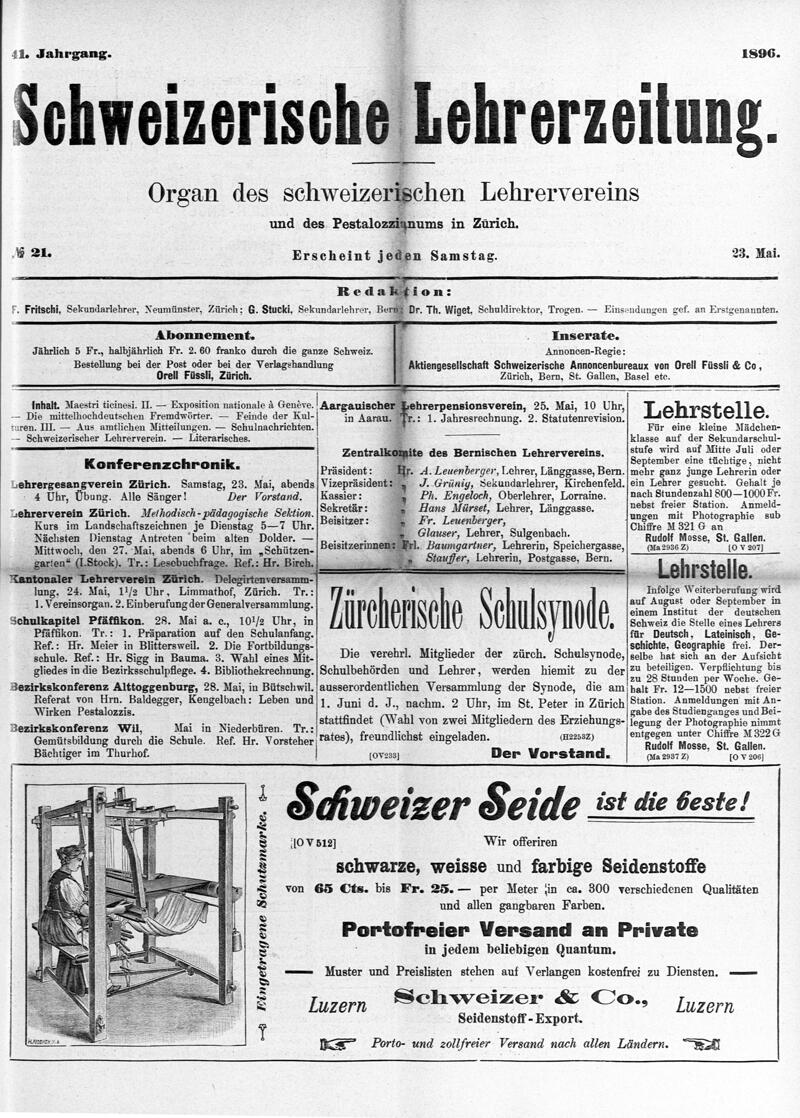 Buchumschlag - Heft 21