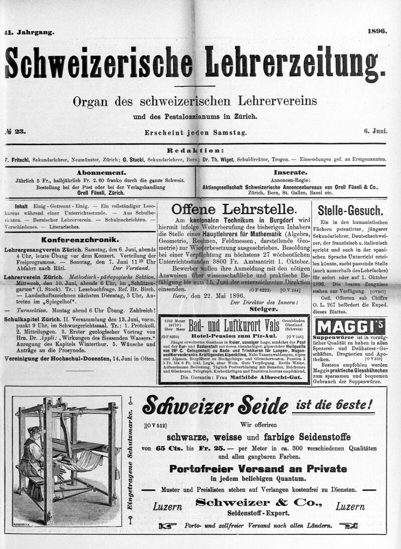 Buchumschlag - Heft 23