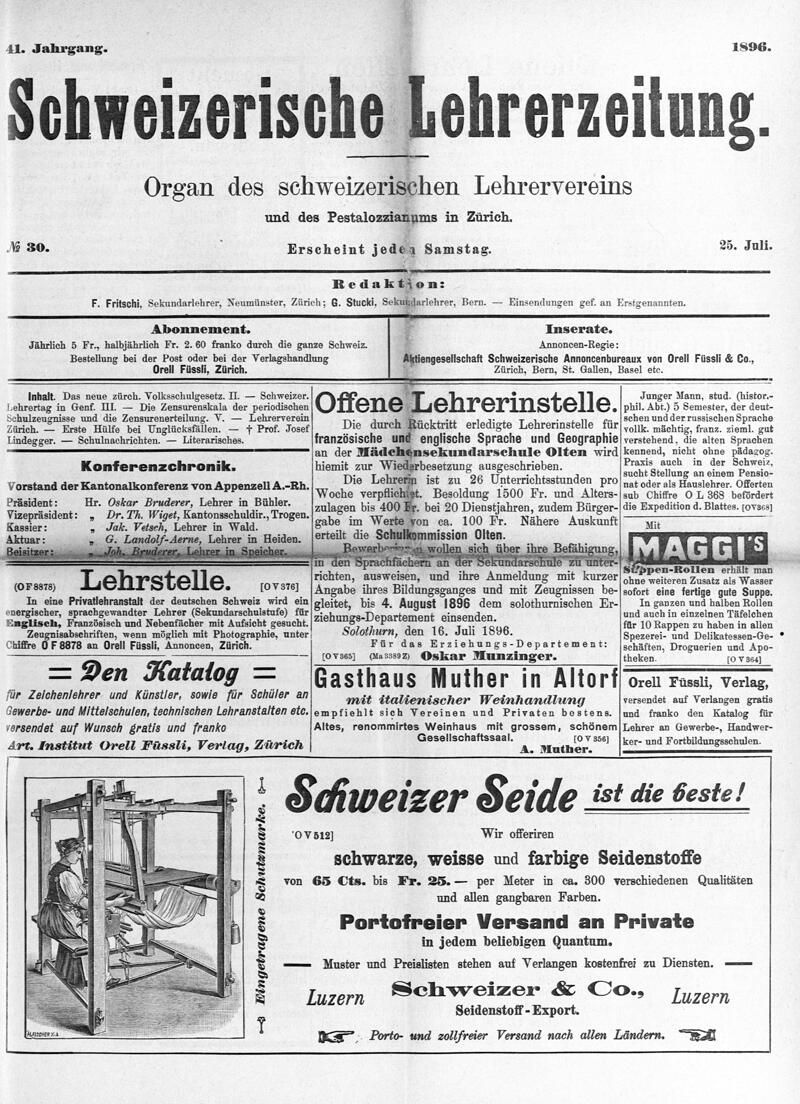 Buchumschlag - Heft 30