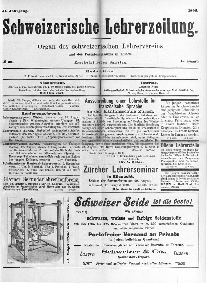 Buchumschlag - Heft 33