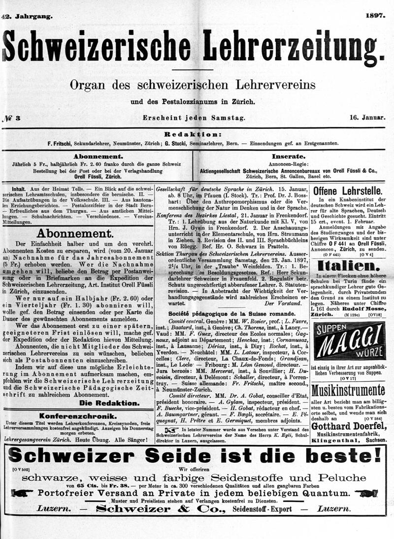 Buchumschlag - Heft 3