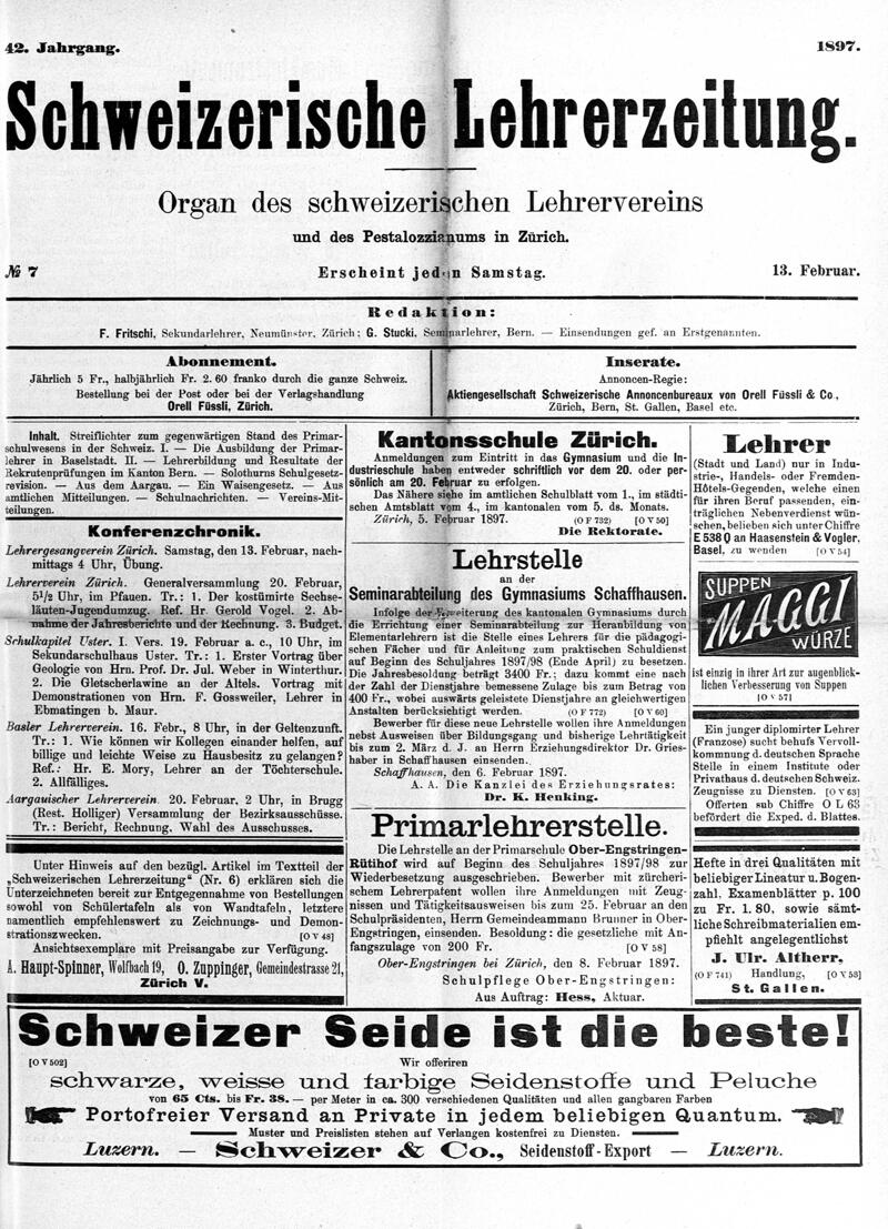 Buchumschlag - Heft 7