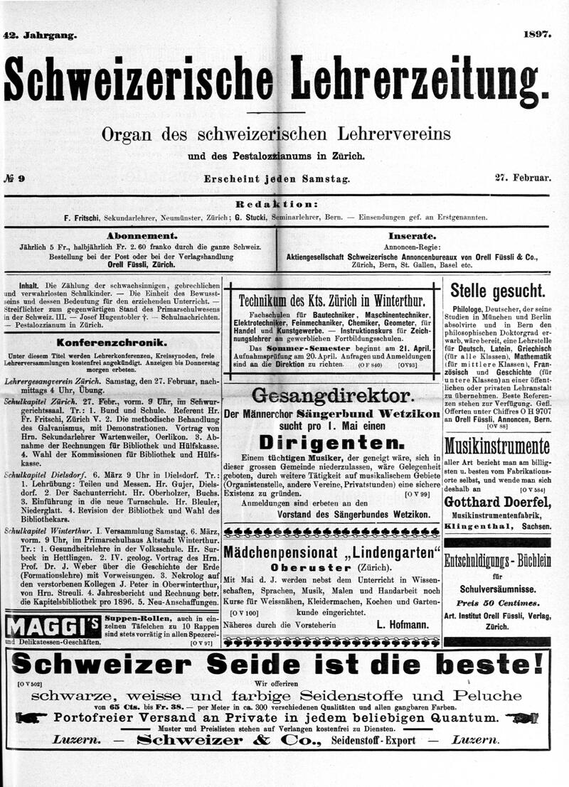 Buchumschlag - Heft 9