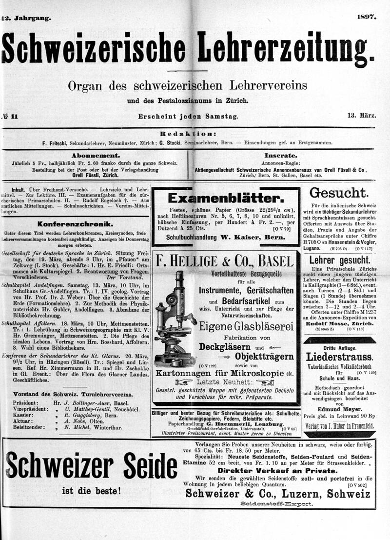 Buchumschlag - Heft 11