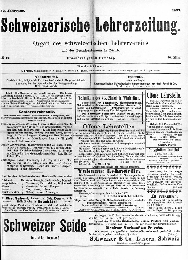 Buchumschlag - Heft 12