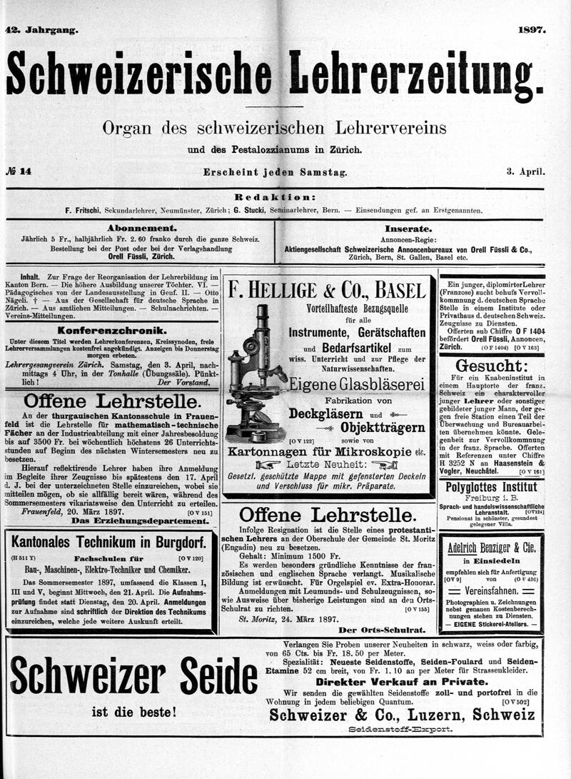 Buchumschlag - Heft 14