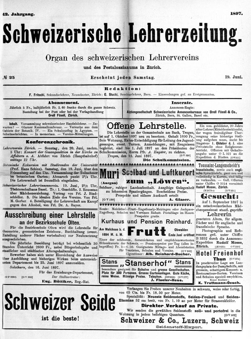 Buchumschlag - Heft 25