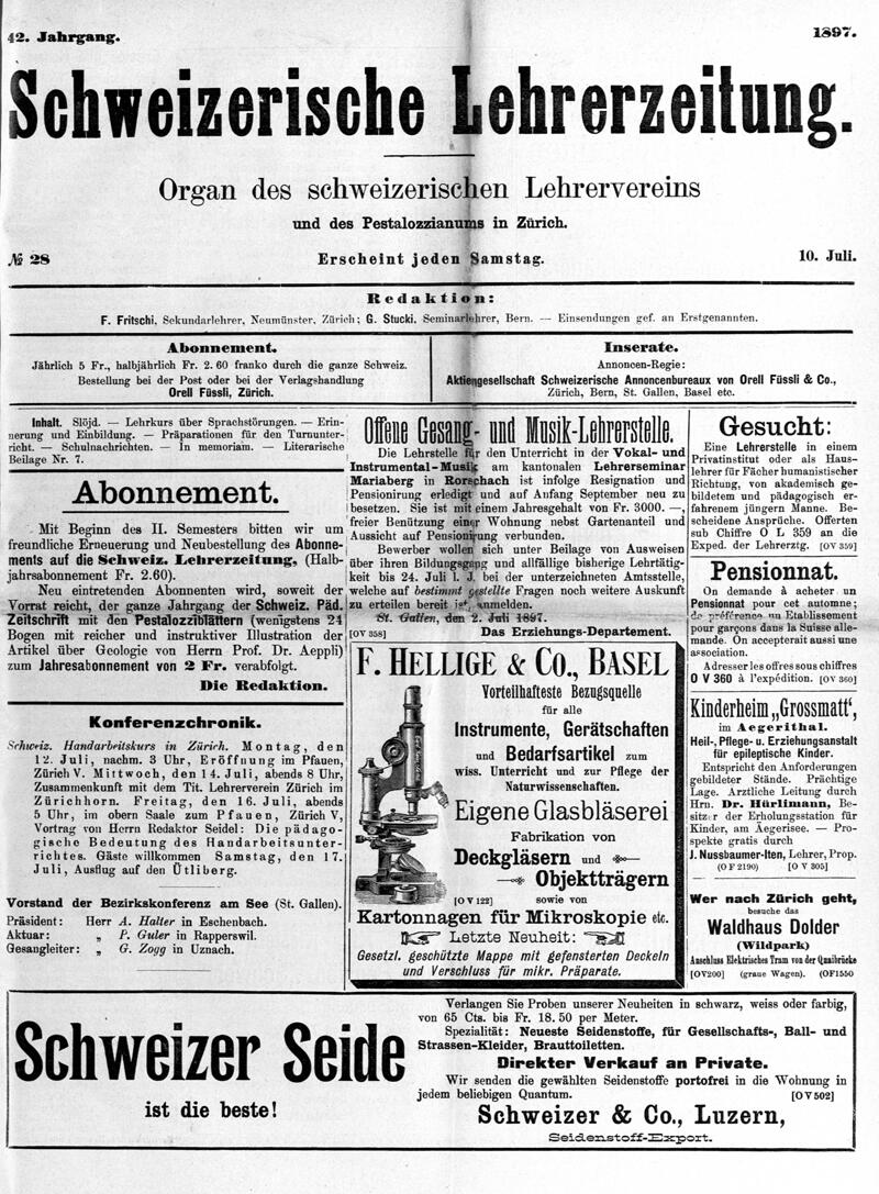 Buchumschlag - Heft 28