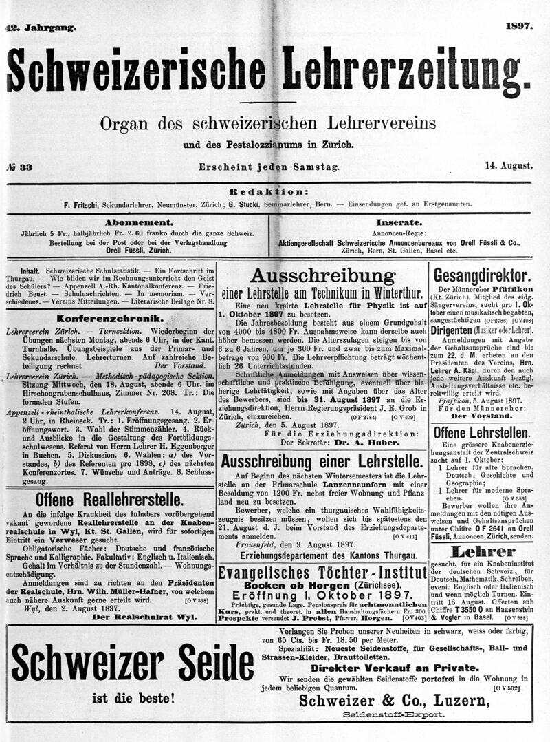 Buchumschlag - Heft 33