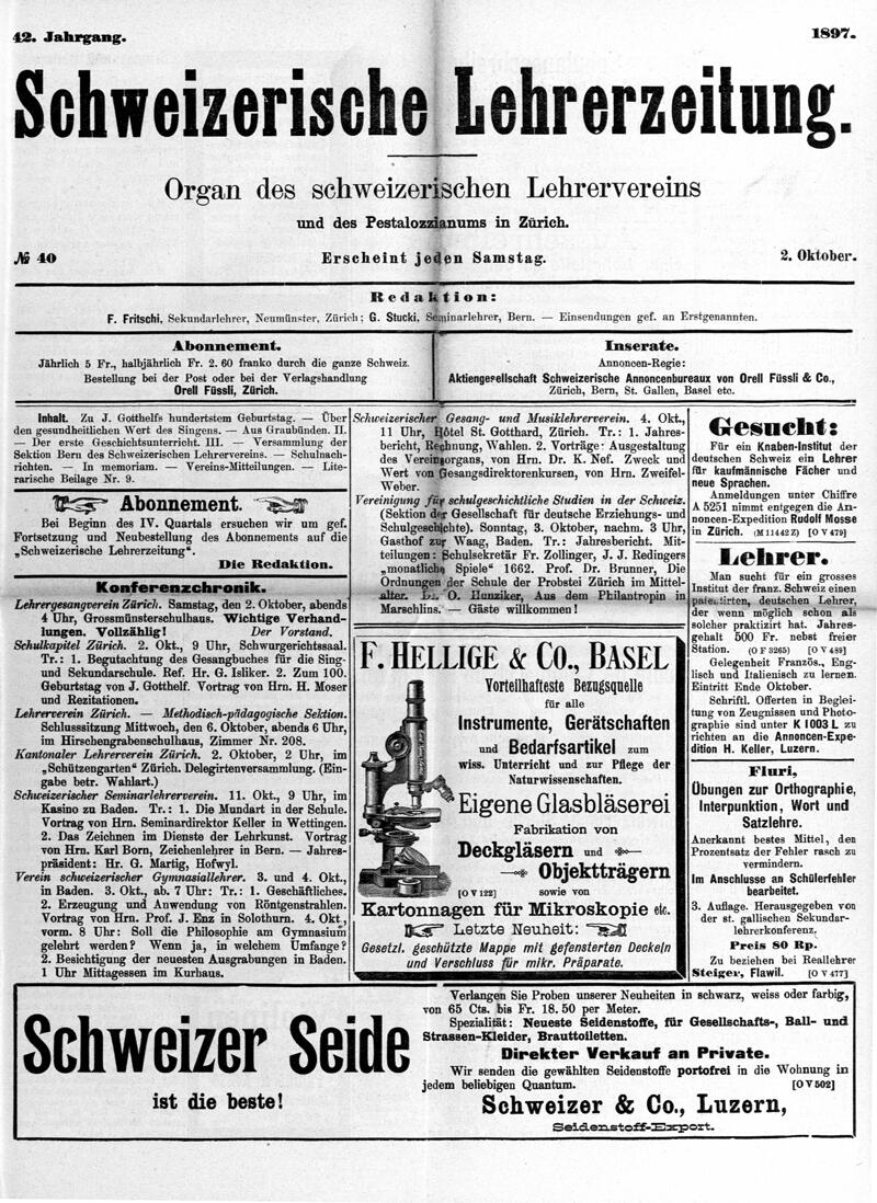 Buchumschlag - Heft 40