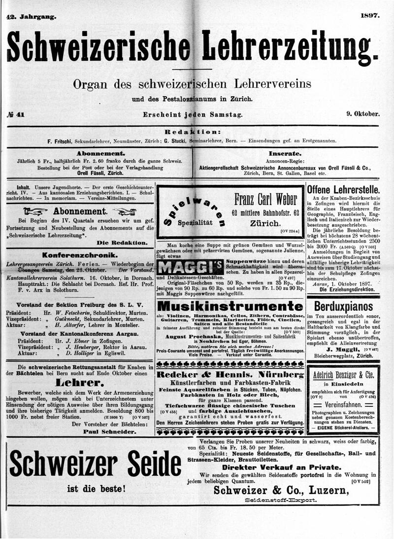 Buchumschlag - Heft 41