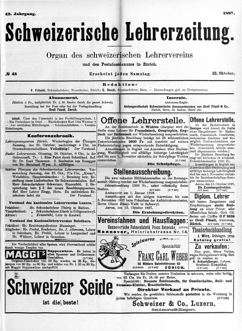 Buchumschlag - Heft 43