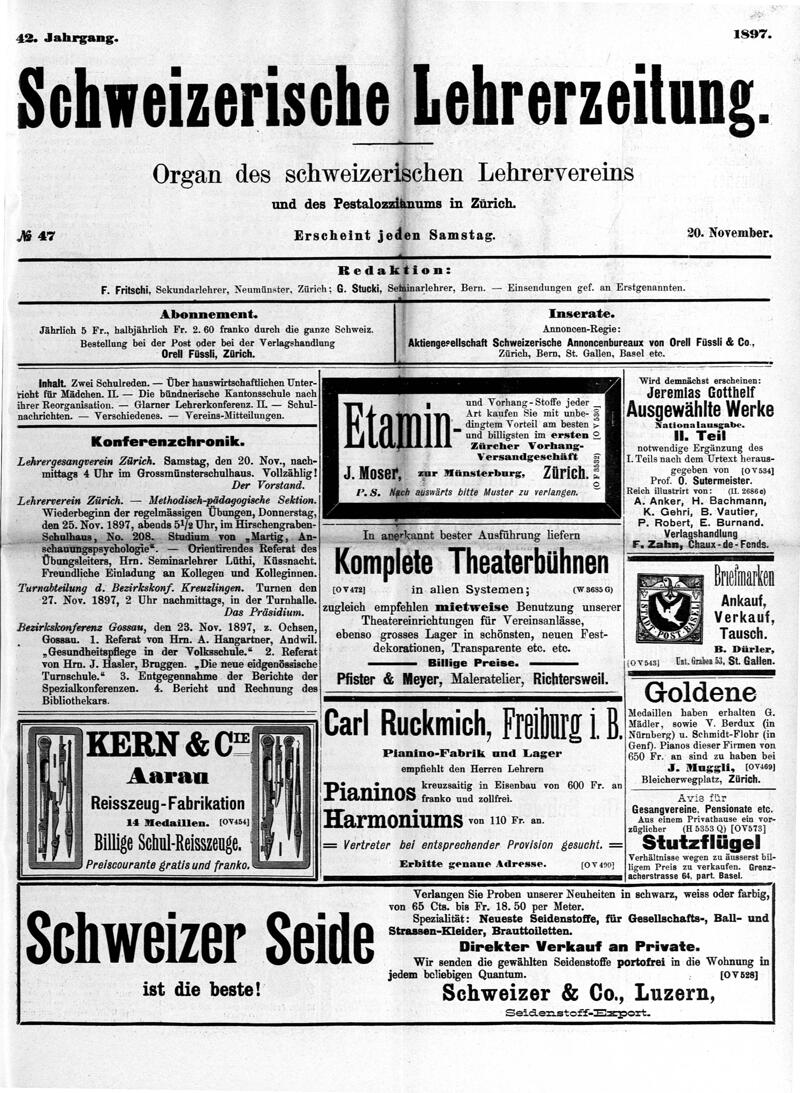 Buchumschlag - Heft 47